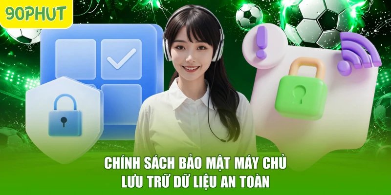 Chính sách bảo mật máy chủ lưu trữ dữ liệu an toàn