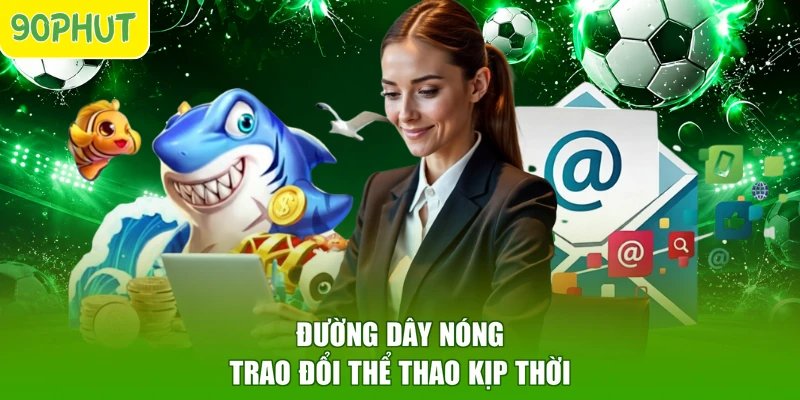 Đường dây nóng trao đổi thể thao kịp thời