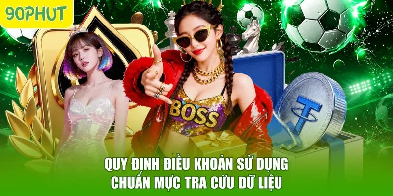 Quy định điều khoản sử dụng chuẩn mực tra cứu dữ liệu